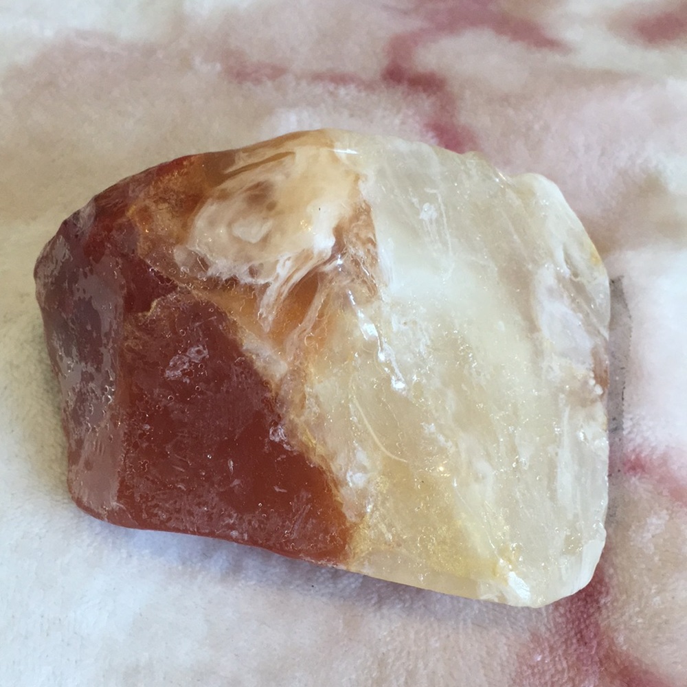 Carnelian Soap Rocks Large Scented Hand Soap 6 oz NWT 4.50”x2”x3”